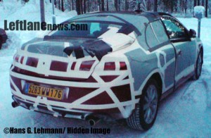 Fotos espías del Renault Laguna Coupé