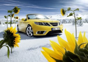 Saab 9-3 Cabrio Monte Carlo, un amarillo muy especial