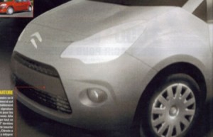 Fotos de la maqueta del Citroën C3 II