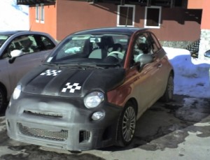 Fiat 500 Abarth, más fotos espía