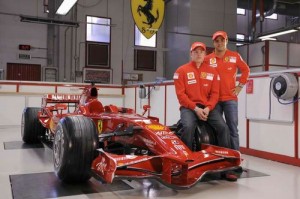 Schumacher, probador de Ferrari… y más