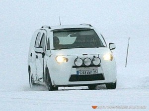 Fotos espía del Citroën C3 Minispace