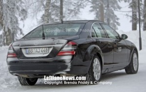 Mercedes S400 híbrido, primeras fotos espía