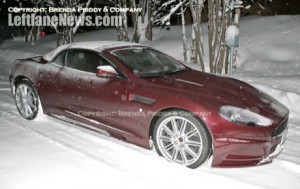 Aston Martin DBS Volante: primeras fotos espías