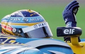 Fernando Alonso, piloto de Renault