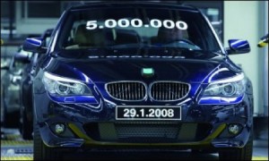 BMW fabrica 5 millones de unidades del Serie 5