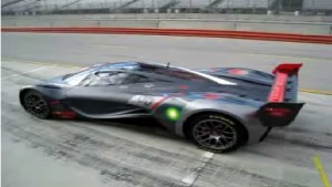 El Mazda Furai, en acción