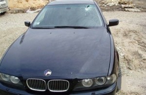 La pieza voladora que atravesó un BMW Serie 5 E39