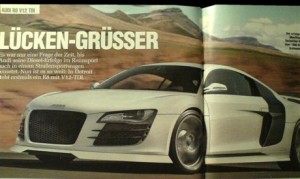 Audi R8 V12 TDI, publicadas las fotos del prototipo de Detroit