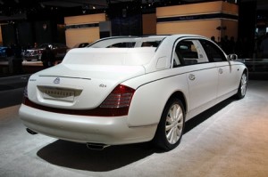 Maybach Landaulet, desde el Salón de Detroit