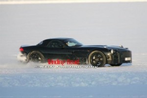 En la nieve: más fotos espía del Mercedes SLC