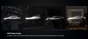 Infiniti estrena web para Europa
