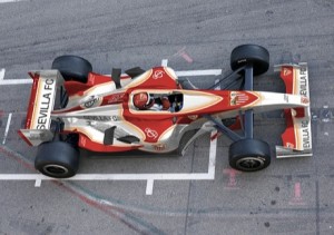 El Sevilla C.F presenta su monoplaza para la Superleague Formula