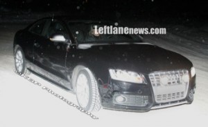 Audi RS5, cazado en la nieve