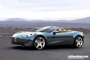 Fisker Karma Convertible, anticipo