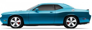 El primer Dodge Challenger celeste ya tiene precio