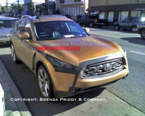 Nuevo Infiniti FX, cazado