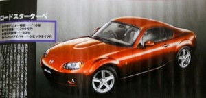 Recreación del próximo Mazda MX-5 Coupé
