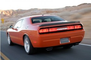 La trasera del Dodge Challenger de producción, al descubierto