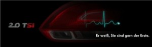 Volkswagen Scirocco: 2.0 TSI confirmado y primeros teasers oficiales