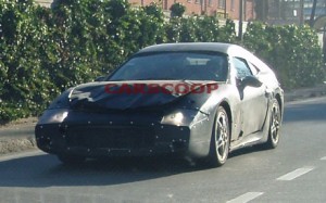 Mula de pruebas del Ferrari GT California, avistada en Maranello