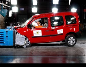 Renault Kangoo II, 4 estrellas Euro NCAP