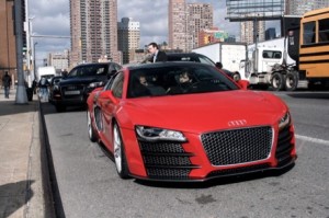 Cazado: Audi R8 V12 TDI en Nueva York