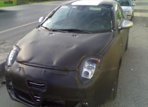 Fotos espía del Alfa Mito, esta vez del frontal