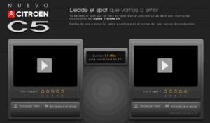 Tú decides el nuevo anuncio en televisión del Citroën C5