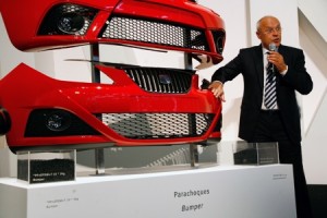 El paragolpes del nuevo SEAT Ibiza