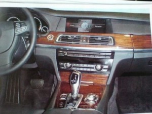 Posible foto del interior del nuevo BMW Serie 7