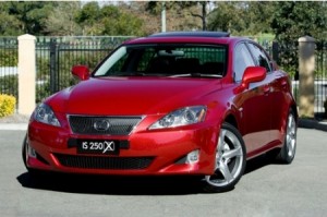 Lexus IS 250 X, para Australia