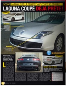 Renault Laguna Coupé, destapado (también) por Autoplus