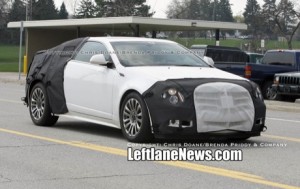 Nuevas fotos espía del Cadillac CTS Coupé