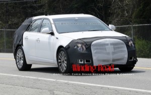 Cadillac CTS Wagon, fotos espía