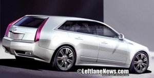 Recreación del Cadillac CTS Wagon