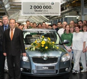 Sale de fábrica el Skoda Fabia 2.000.000