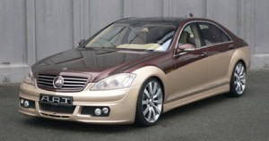 A.R.T. Mercedes Clase S, en tonalidades café