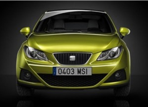 SEAT Ibiza 2008, en color verde