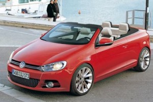 Volkswagen Golf VI Cabrio, recreación