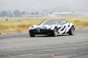 Fisker Karma de producción, cazado