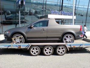 Volvo XC70 pickup, sólo por esta vez