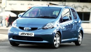 Toyota Aygo Blue, para el Reino Unido