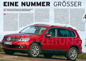 Volkswagen podría estar trabajando en el Tiguan de 7 plazas