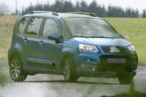 Citroën C3 MPV, fotos espía
