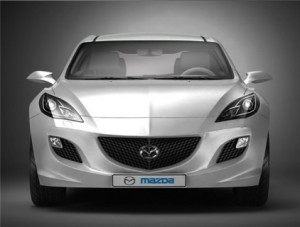 Posibles imágenes del prototipo del Mazda3