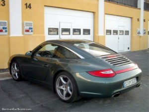 El nuevo Porsche 911 Targa cazado