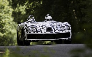 Mercedes SLR Speedster, fotos espía