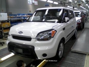 Kia Soul, pillado en la cadena de montaje