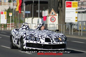 McLaren SLR Speedster, nuevas fotos espía
